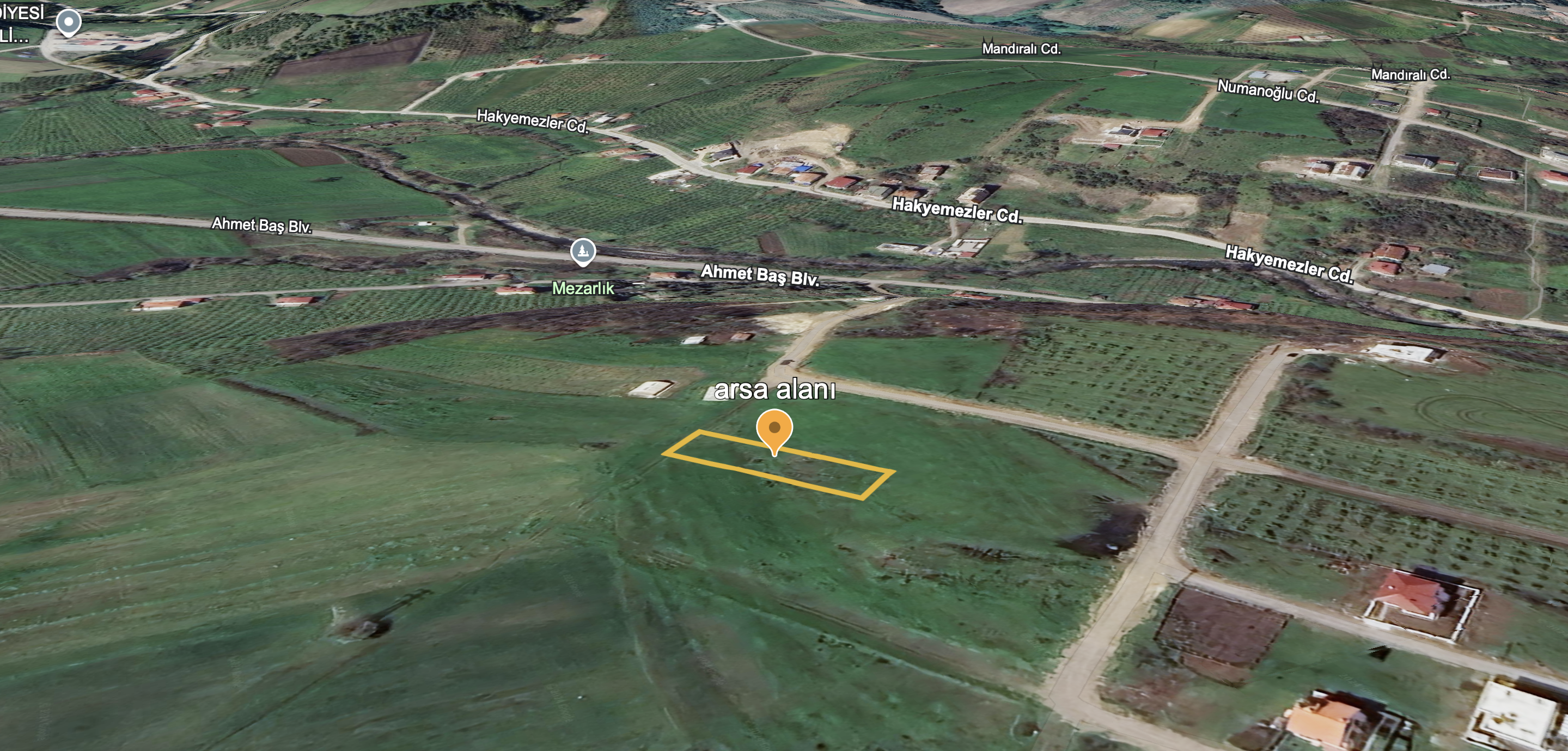 SAMSUN ATAKUM TAFLANDA DENİZ MANZARALI ARSA